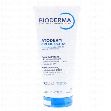 BIODERMA Atoderm - Crème Ultra nourrissante hydratante tube 200ml