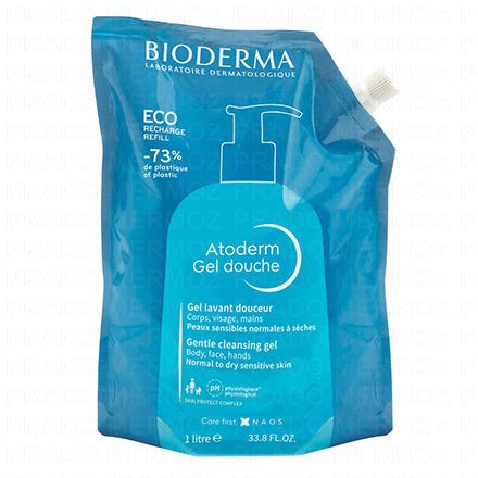 BIODERMA Atoderm - Gel douche ultra-douceur (eco-recharge 1l)