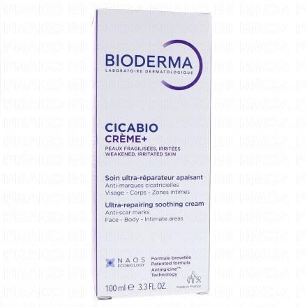 BIODERMA Cicabio - Crème+ Soin ultra réparateur et apaisant 100ml