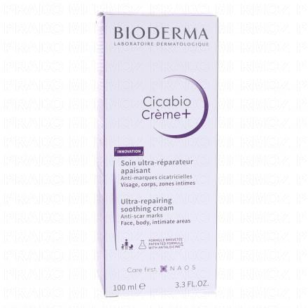 BIODERMA Cicabio - Crème+ Soin ultra réparateur et apaisant 100ml