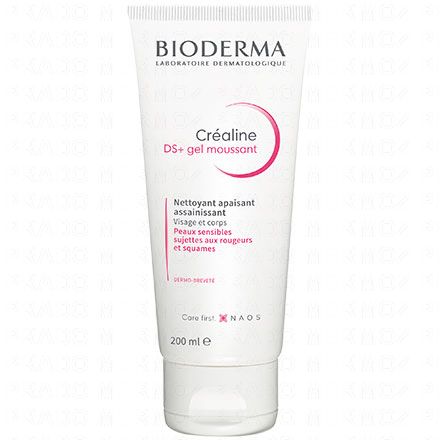 BIODERMA Créaline - DS+ gel nettoyant apaisant assainissant tube 200ml