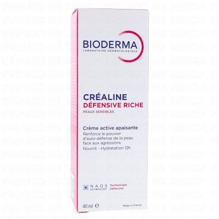 BIODERMA Cr&eacute;aline - D&eacute;fensive Cr&egrave;me riche tube 40ml