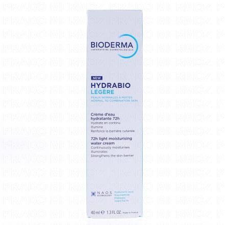 BIODERMA Hydrabio - Gel Crème Soin hydratant texture légère 40ml