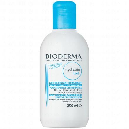 BIODERMA Hydrabio - Lait hydratant nettoyant flacon 250ml