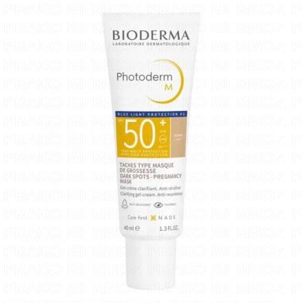 BIODERMA Photoderm M - Gel-Cr&egrave;me Clarifiant Teinte Claire SPF50+ 40ml
