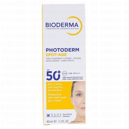 BIODERMA Photoderm - Spot-Age Crème solaire anti tâche et rides SPF50+ 40ml
