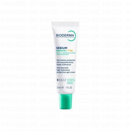 BIODERMA Sébium Kerato+ SPF30 - Gel-Crème protecteur anti-imperfections 30ml