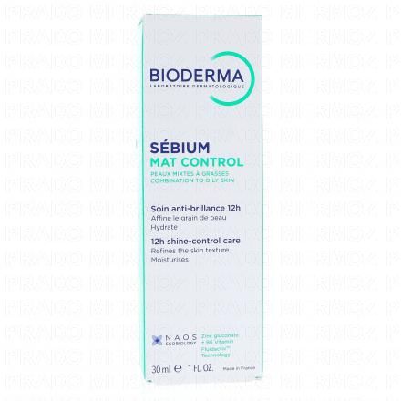 BIODERMA Sébium - Mat Control Soin hydratant anti-brillance