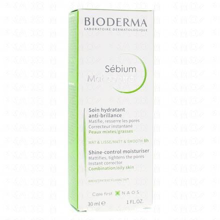 BIODERMA Sébium - Mat Control soin hydratant anti-brillance