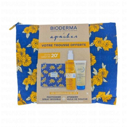 Trousse été Photoderm Spray SPF50+ 200 ml + Atoderm Huile de Douche 100 ml