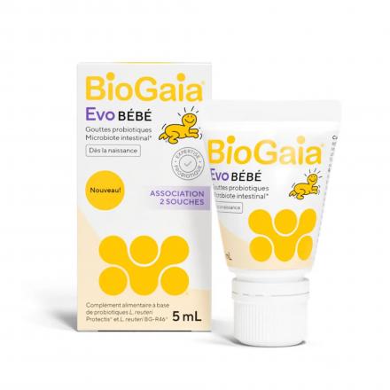 BIOGAIA Evo Bébé - Gouttes Probiotiques 5ml