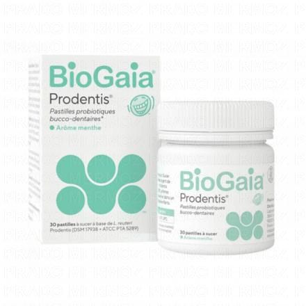BIOGAIA Prodentis Pastilles probiotiques bucco-dentaires x30 pastilles menthe