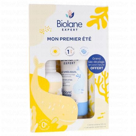 BIOLANE Coffret Mon premier été- Crème solaire 125ml + Lait après soleil 100ml