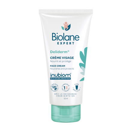 BIOLANE Deliderm Cr&egrave;me visage tube 50ml