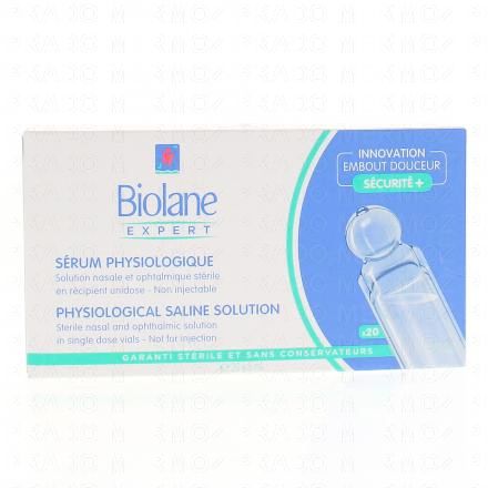 BIOLANE Sérum physiologique 20x5ml