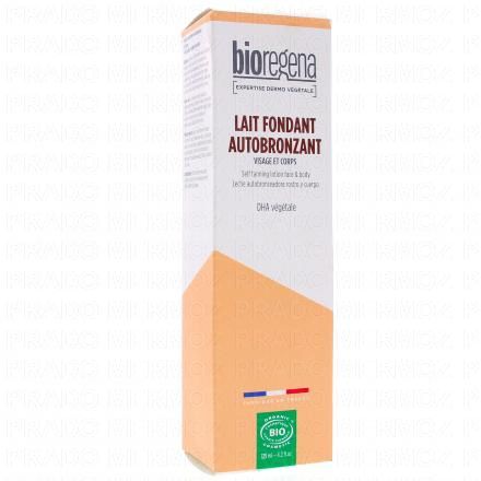 BIOREGENA Lait fondant autobronzant bio Haute tolérance tube 125ml