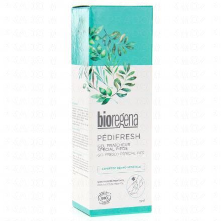 BIOREGENA Pédifresh Gel fraîcheur spécial pieds Bio tube 75ml