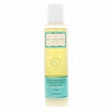 BIOSALINES Soin corps - Huile gommante fleur de sel 150ml