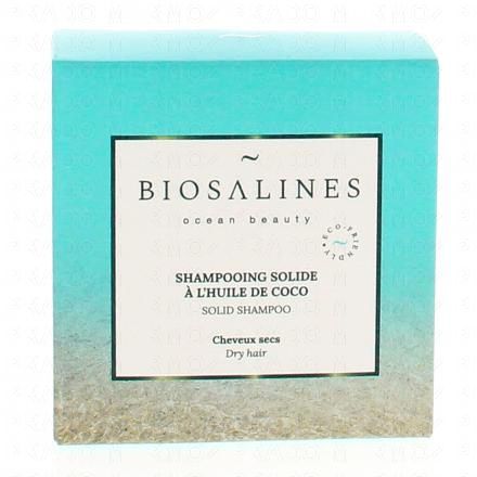 BIOSALINES ocean beauty Shampooing solide à l'huile de coco 75g