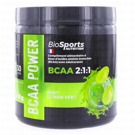 BIOSPORTS NUTRITION BCAA 2:1:1 Goût Citron 300g