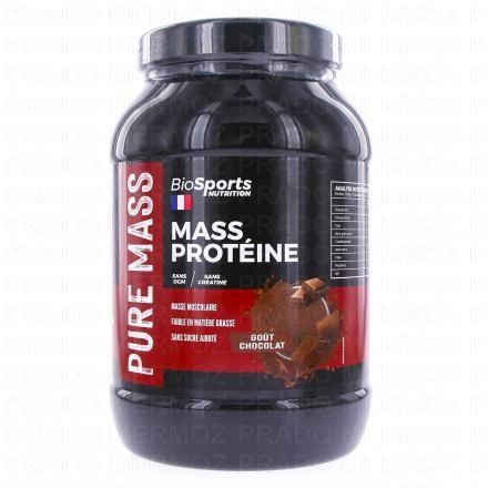 BIOSPORTS NUTRITION Mass Protéine Goût Chocolat 750g