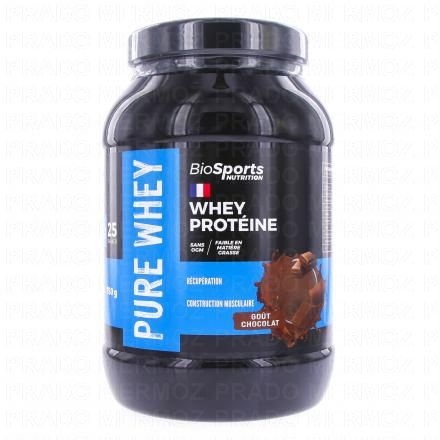 BIOSPORTS NUTRITION Whey Protéine Goût Chocolat 750g