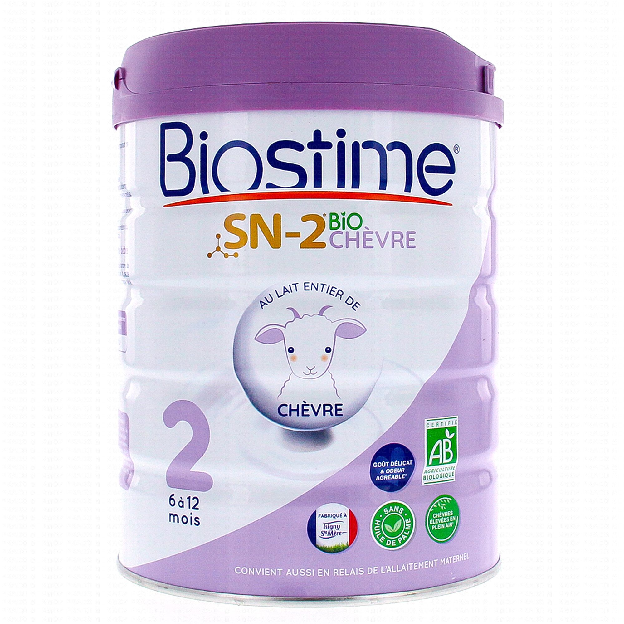 Biostime sn-2 bio Chèvre Lait 1er âge 800g