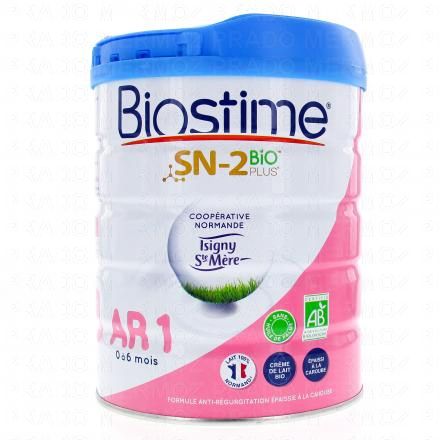 BIOSTIME Lait infantile - AR1 Bio 1er âge 0 - 6 mois 800g