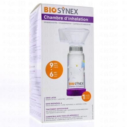 BIOSYNEX Chambre d'inhalation enfant 9mois - 6ans