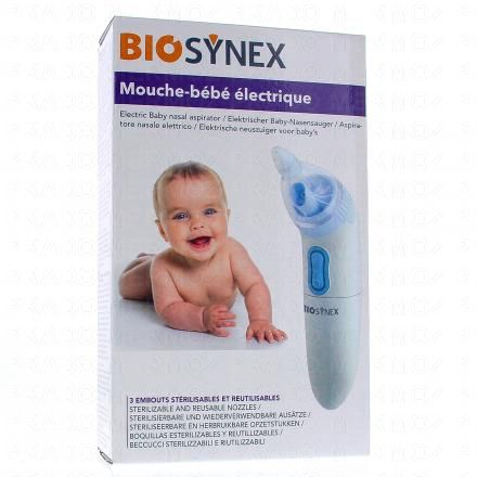 BIOSYNEX Mouche bébé électrique 3 embouts