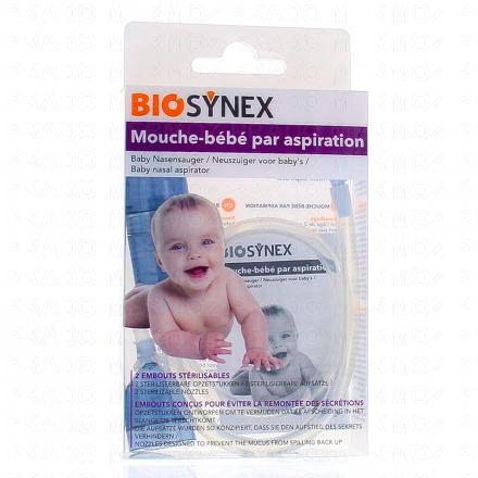 Mouche bébé par aspiration 2 embouts