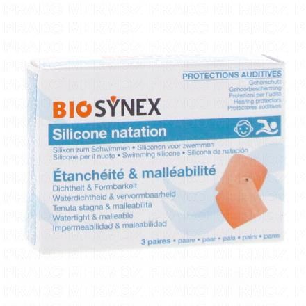 BIOSYNEX Protection auditive Natation x6 Enfant