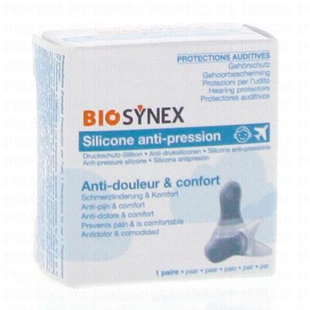 BIOSYNEX Protection auditive silicone 3 paires