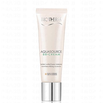 BIOTHERM Aquasource BB crème peau claire tube de 30 ml