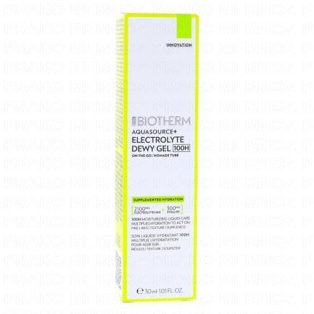 BIOTHERM Aquasource+ Electrolyte Dewy Gel 100h 30ml