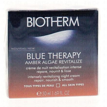 BIOTHERM Blue Therapy Amber Algae Revitalize crème de nuit 50ml