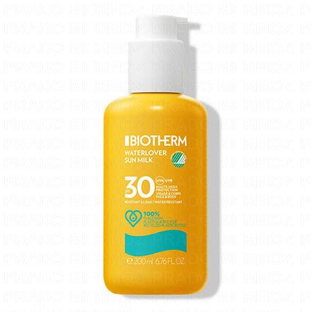 BIOTHERM Waterlover sun milk SPF30 flacon 200ml