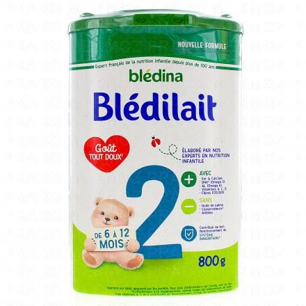 BLEDINA Blédilait Blédigest 2ème âge de 6 à 12 mois 820g - Parapharmacie  Prado Mermoz
