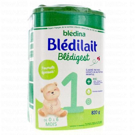 BLEDINA Bledilait Blédigest lait 1er âge 820g