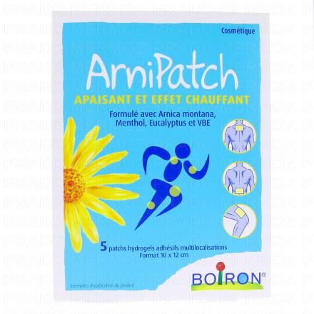 BOIRON Arnipatch apaisant et effet chauffant boite de 5