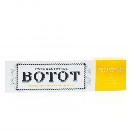 BOTOT Pâte Dentifrice - aux huiles essentielles naturelles tube 75ml