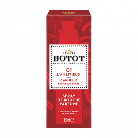 BOTOT Spray de Bouche Parfumé n°01 L'Ambitieux Cannelle 15ml