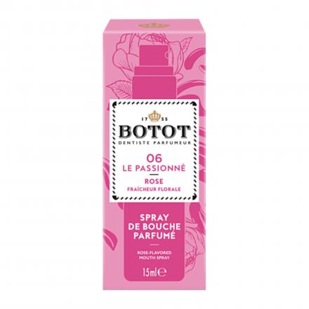 BOTOT Spray de Bouche Parfumé n°06 Le Passionné Rose 15ml