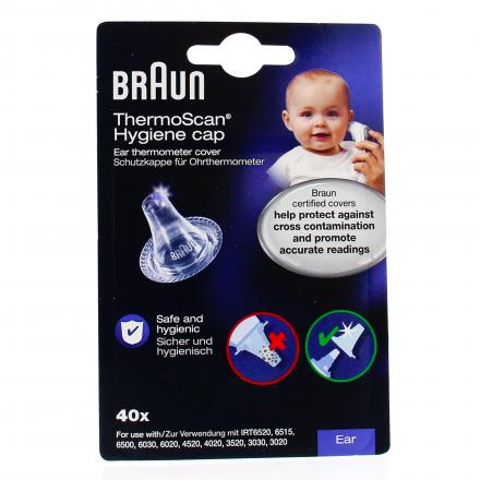 BRAUN Thermoscan embouts x40
