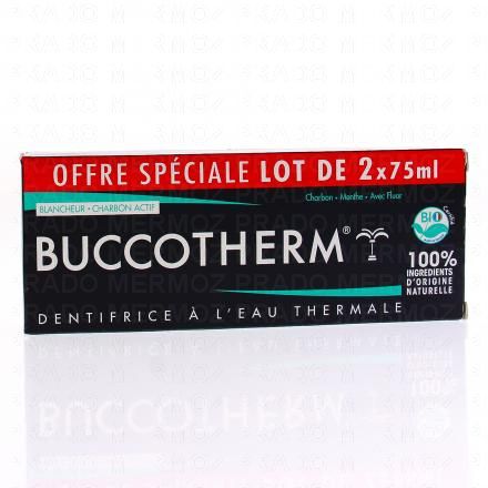 BUCCOTHERM Dentifrice à l'eau thermale bio (2x75ml)