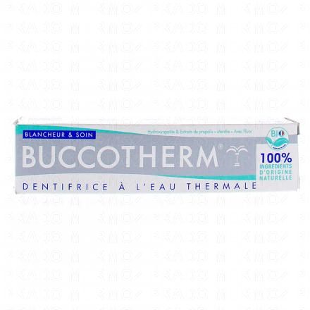 BUCCOTHERM Dentifrice blancheur bio (75ml)