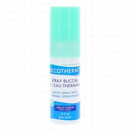 BUCCOTHERM Spray buccal à l'eau thermale 15ml