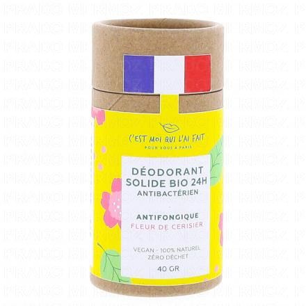C'EST MOI QUI L'AI FAIT Déodorant Solide Bio 24h Fleur de Cerisier 40g