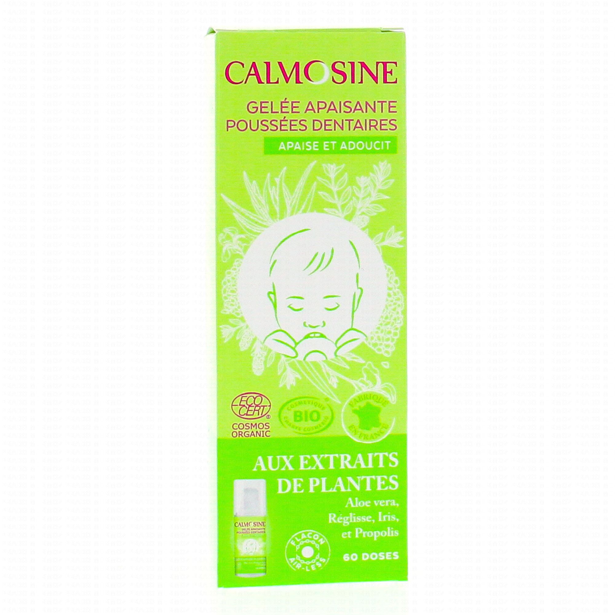 CALMOSINE BIO Gelée Apaisante Poussées Dentaires 15ml - 3664391000208