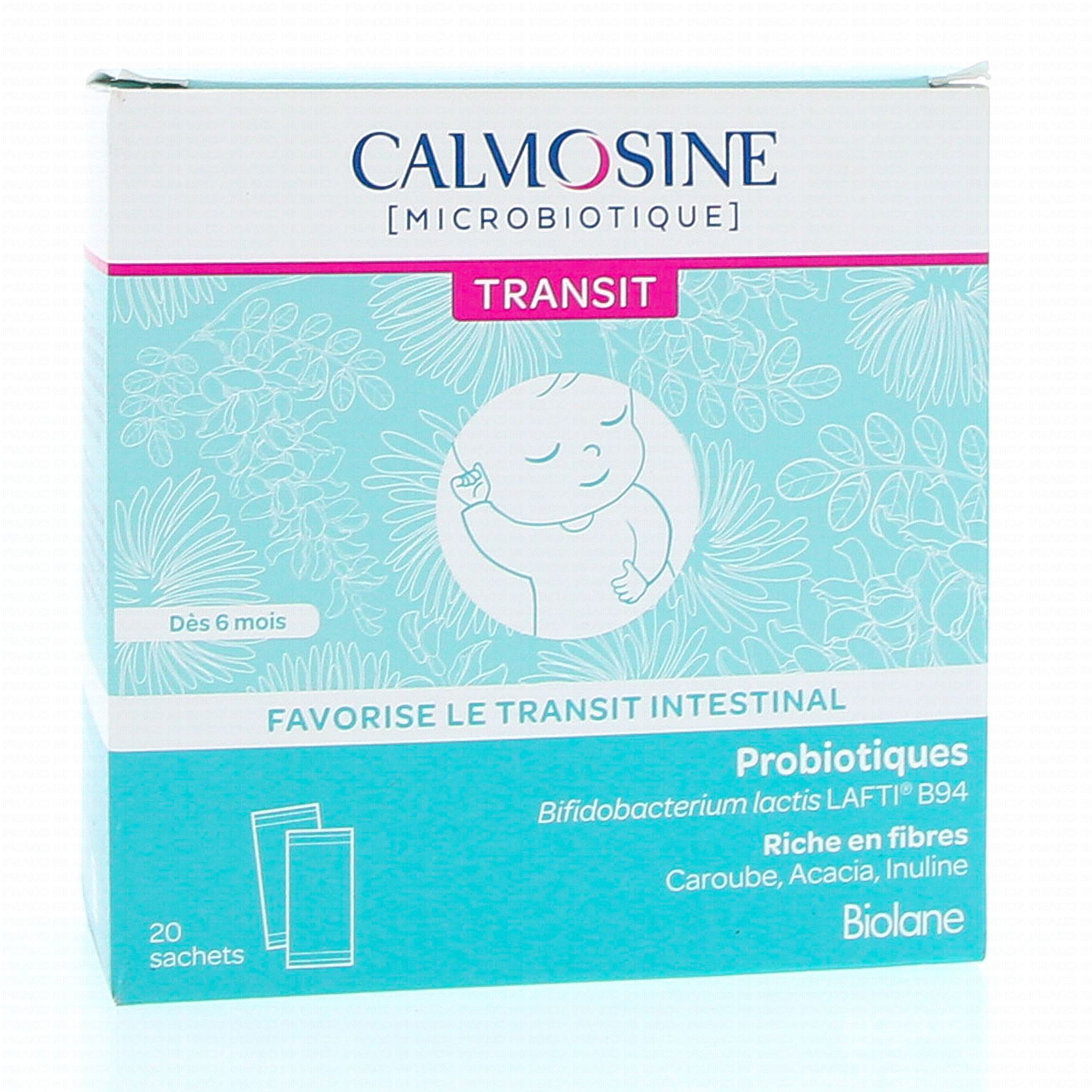 Calmosine Transit Probiotiques 20 Sachets